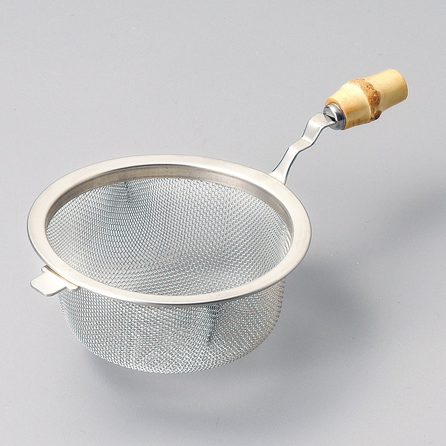 Bamboo Handle Tea Strainer