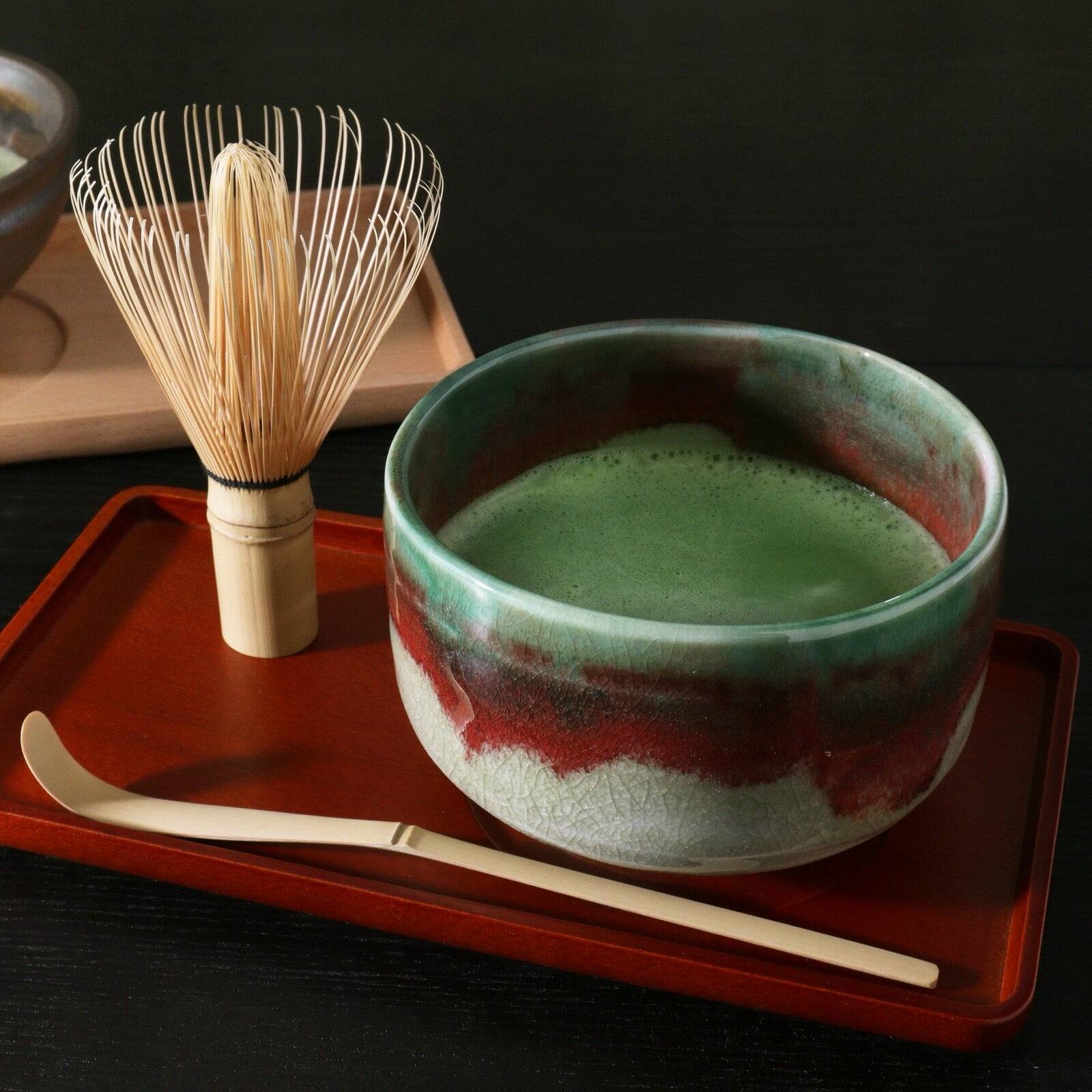 Toho Shinsa Celadon Green Mino-yaki Chawan